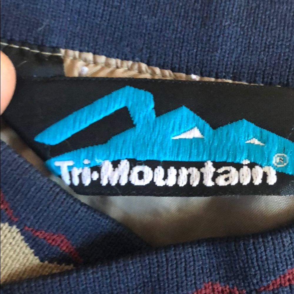 “Vintage” Tri Mountain lined wind breaker